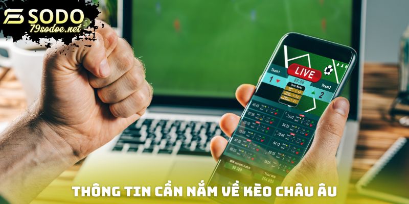 Thông tin cần nắm được về tỷ lệ kèo châu Âu